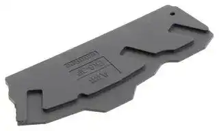 1SNK708911R0000.: END SECTION COVER, GREY, TERMINAL BLOCK