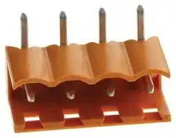 1512860000: PIN HEADER, 4 POSITION, 5.08MM