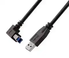 SC-3ABRK002F.: USB CABLE, 3.0, A PLUG-RA B PLUG, 2FT