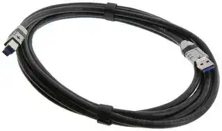 CAU3DCVISAB-3M: USB CABLE, 3.0 A PLUG-B PLUG, 9.8FT