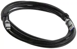 CAU3DCVISAC-3M: USB CABLE, 3.0 A PLUG-C PLUG, 9.8FT