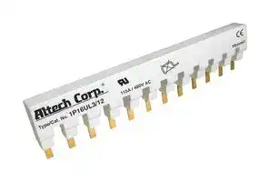 1P16UL3/12: BUSBAR, CKT BREAKER, 12PIN, 1PH, 115A