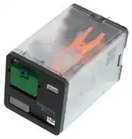 750XCXRM4L-12D: POWER RELAY, 3PDT, 12VDC, 10A, SOCKET