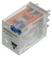 RRM002D24V: POWER RELAY, DPDT, 24VDC, 10A, SOCKET