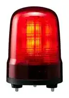 SF10-M1JN-R: BEACON, FLASH/ROTATE/PULSE, RED, 100MM