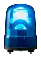 SKH-M1T-B: BEACON, FLASH/ROTATE, BLUE, 100MM, 24VDC
