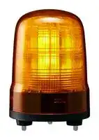 SF10-M1JN-Y: BEACON, FLASH/ROTATE/PULSE, AMB, 100MM