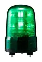 SF08-M1JN-G: BEACON, GREEN, FLASH/ROTATE, 80MM, 24VDC