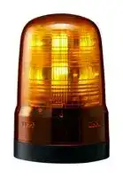 SF08-M1KTN-Y: BEACON, AMBER, FLASH/ROTATE, 80MM, 24VDC