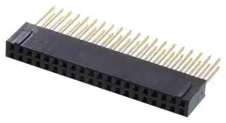 10153301-20111LF — STACKTHROUGH PC/104 CONN, 20POS, 2.54MM