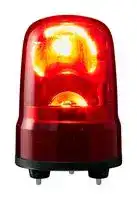 SKS-M1J-R: BEACON, FLASH/ROTATE, RED, 80MM, 24VDC