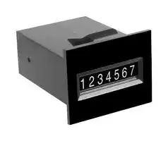 SR8-4017: TOTAL COUNTER, 7DIGIT, 3MM, 24V, SNAP-IN