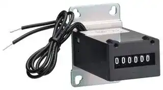 RV2-4916E: COUNTER, 6DIGIT, 4MM, COMBO FRONT