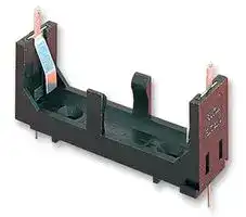 BX0035: Battery Holder, AA Size, 1 Cell, 14.5 mm Dia, Through Hole Mount