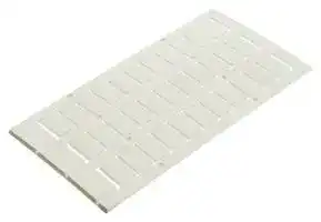 1SNK160000R0000.: MARKER CARD, BLANK, WHT, TERMINAL BLOCK