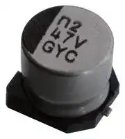 GYC1V470MCQ1GS: CAP, 47UF, 35V, ALU ELEC, HYBRID, SMD