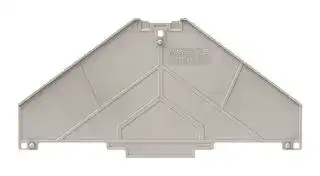 1230080000: SEPERATION PLATE, POLYCARBONATE, GRAY