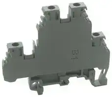 011527122: DIN Rail Mount Terminal Block, 4 Ways, 22 AWG, 12 AWG, 4 mm², Screw, 32 A
