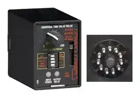 TRU3: TIME DELAY RELAY, DPDT, 0.1S-1000M, 240V