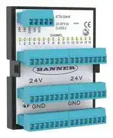 IC70-16N-K: In Cabinet IO-Link Hub, Converter, 16 NPN Input/Output, IP20, IC70 Series