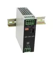 XDR-240-12PI: AC/DC DIN Rail Power Supply (PSU), Push-In, ITE, Industrial & Laboratory Equipment, 1 Output, 240 W