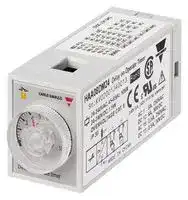 HAA14QM24: Analogue Timer, HAA14 Series, Delay-On-Operate, 7 Ranges, 0.1 s, 100 h, 4 Changeover Relays