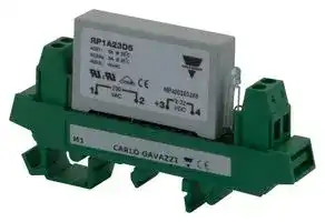 RP1A23D3M1: Solid State Relay, 3 A, 265 VAC, Socket, Quick Connect, Zero Crossing