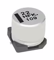 EEEFKJ471XSL: SMD Aluminium Electrolytic Capacitor, Radial Can - SMD, 470 µF, 6.3 V, 0.34 ohm