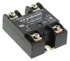 H12WD4890G: SSR, 48-660VAC, 90A, PANEL