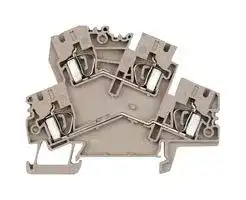 8670750000: TERMINAL BLOCK, DIN RAIL, 4POS, 10AWG