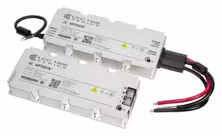 LCC1200-48U-4P: AC/DC Enclosed Power Supply (PSU), ITE, 1 Outputs, 1.2 kW, 48 V, 25 A
