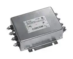 25AYA6A: Power Line Filter, General Purpose, 440 VAC, 25 A, Three Phase, 1 Stage, Flange Mount