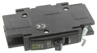 QOU115: CIRCUIT BREAKER, THERMAL MAGNETIC, 1P, 15A