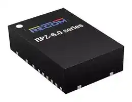 RPZ-6.0-CT: Non Isolated POL DC/DC Converter, Step Down, ITE & Industrial, Module, 30 W, 600 mV, 6.65 V, 6 A