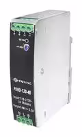 PDRD-120-24: AC/DC DIN Rail Power Supply (PSU), ITE, Household & Laboratory Equipment, 1 Output, 120 W, 24 VDC