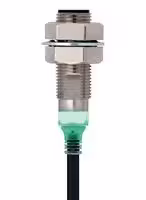 E2E-X16MB1D18 2M: Proximity Sensor, PNP, 1.5 mm, Brass, IP69K, 10 V to 30 V, E2E NEXT Series