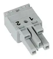 770-242: Pluggable Terminal Block, 10 mm, 2 Ways, 4 mm², Push In