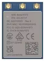 453-00117C: Wireless LAN Module, 6 GHz, UART, Several Commercial and Industrial