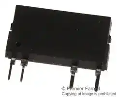 AQZ205G: MOSFET RELAY, SPST-NO, 4A, 100V, SIL