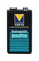 5622101501: Rechargeable Battery, 8.4 V, Nickel Metal Hydride, 150 mAh, PP3, Snap Contact, 1
