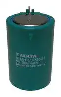 55630605800: Rechargeable Battery, 6 V, Nickel Metal Hydride, 300 mAh, PCB Pins, 1