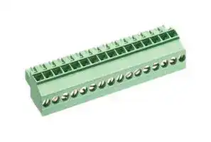 1-1986371-0: Pluggable Terminal Block, 3.5 mm, 10 Ways, 2 mm², Screw