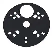 850590900: Flat Gasket, Auer Signal RBH/RBL/RBNPT Series Bases, RCDM/RCMM/RDC/RDM/RDMHP/RMM Series Beacons