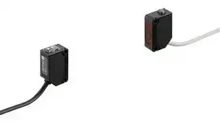 CX-412: Photo Sensor, 15 m, NPN Open Collector, Through Beam, 12 to 24 VDC, Cable, CX-400 Series