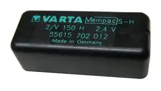 55615702012: Rechargeable Battery, 2.4 V, Nickel Metal Hydride, 150 mAh, PCB Pins, 1