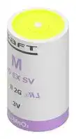 M20EXSV: Battery, 3 V, D, Lithium Manganese Dioxide, 12.4 Ah, 1
