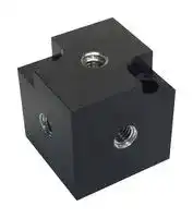 TC1: Mounting Cube, Triaxial Accelerometers, 1", 10-32, Anodized Aluminium, TC Series