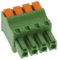 1986720-4: Pluggable Terminal Block, 3.81 mm, 4 Ways, 2 mm², Push In