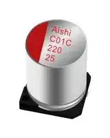 HSC1HM101GARE00RAXXX: Hybrid Aluminium Electrolytic Capacitor, 100 µF, ± 20%, 50 V, Radial Can - SMD, 0.035 ohm