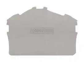 2002-6391: END AND INTERMEDIATE PLATE, RAIL, GRAY